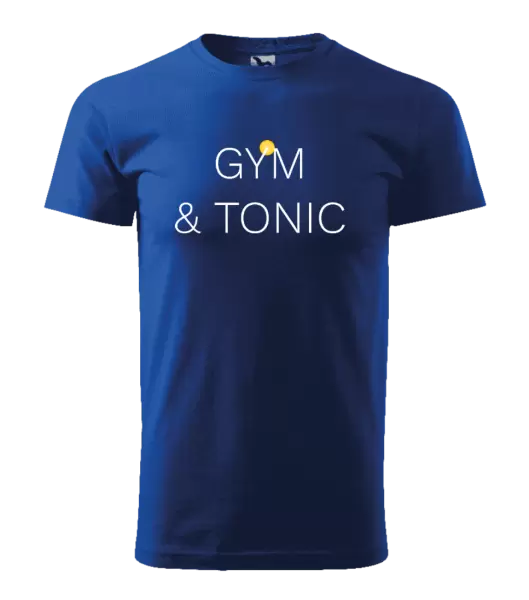 Pánske tričko Gym & Tonic