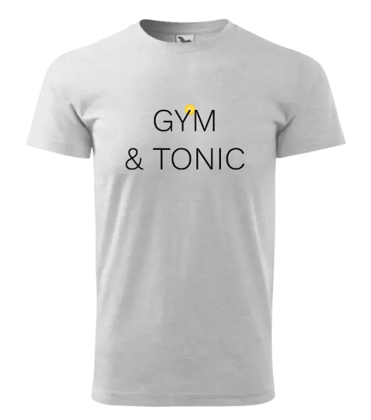 Pánske tričko Gym & Tonic