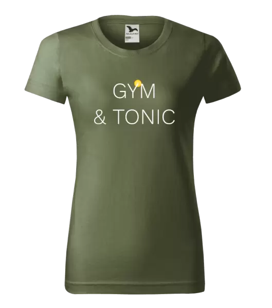 Dámské tričko Gym & Tonic