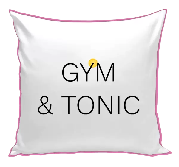 Polštář Gym & Tonic