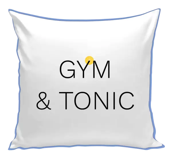 Polštář Gym & Tonic