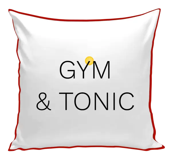 Polštář Gym & Tonic