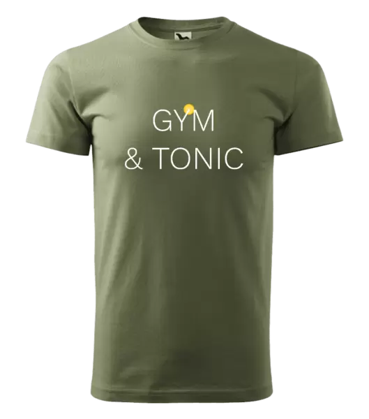 Pánské tričko Gym & Tonic