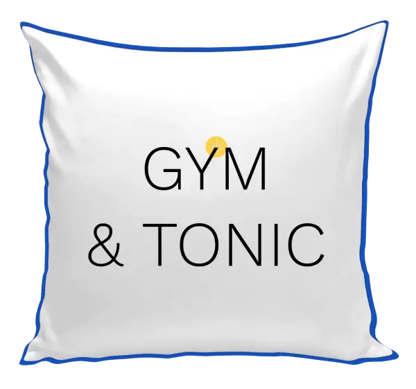 Polštář Gym & Tonic