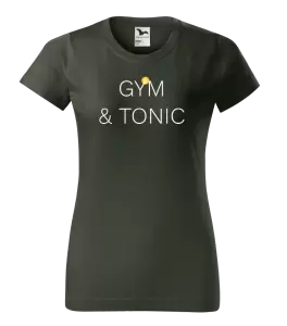 Dámske tričko Gym & Tonic