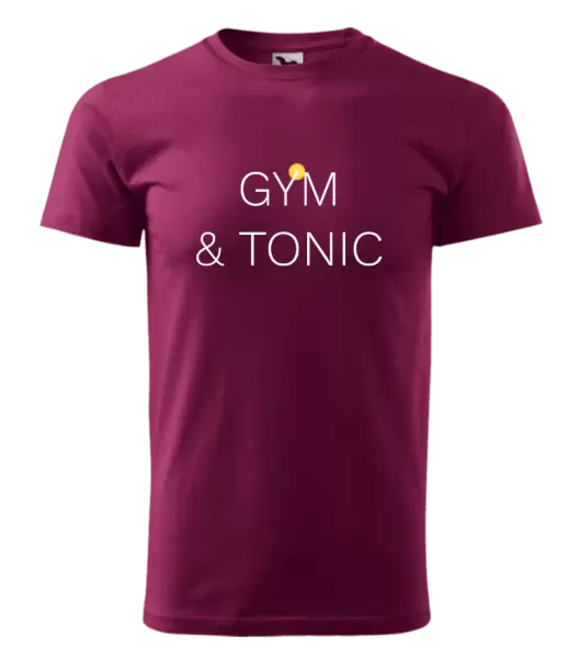 Pánske tričko Gym & Tonic