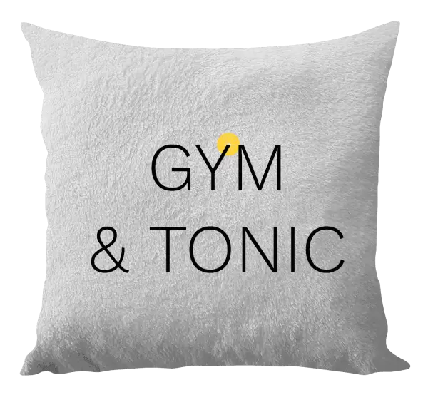 Polštář Gym & Tonic