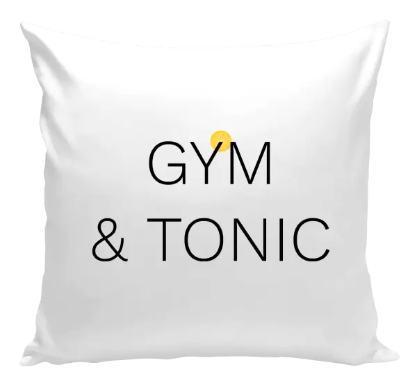 Polštář Gym & Tonic