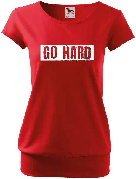 Dámské tričko GO HARD