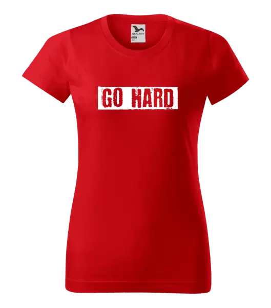 Dámské tričko GO HARD