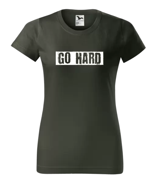 Dámské tričko GO HARD