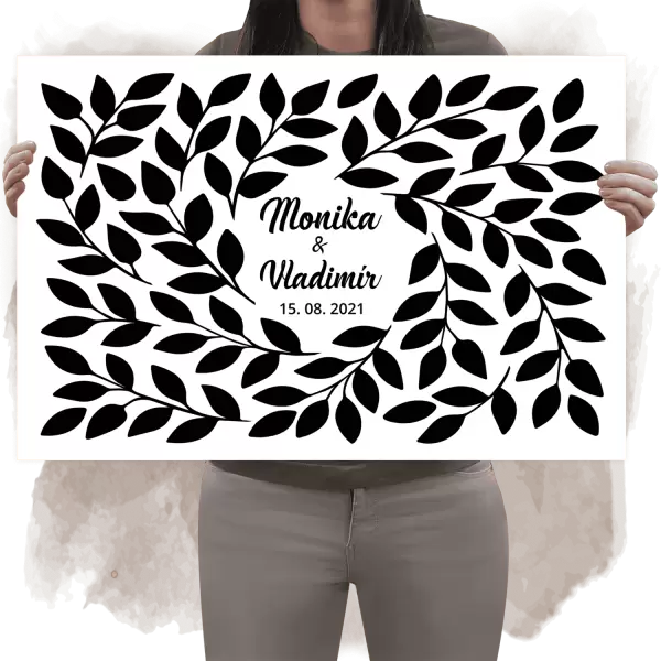 Dibond cedule na podpisy IVETA