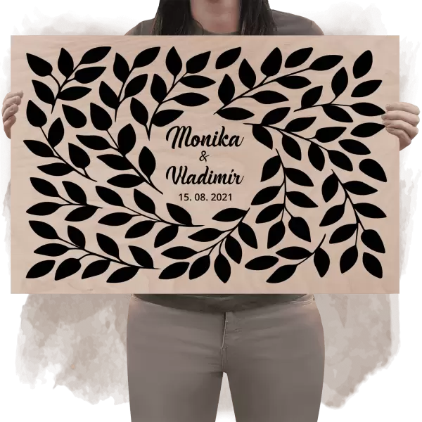 Překližková cedule na podpisy IVETA