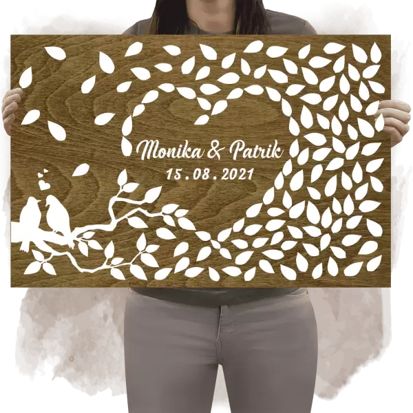 Překližková cedule na podpisy JOHANA