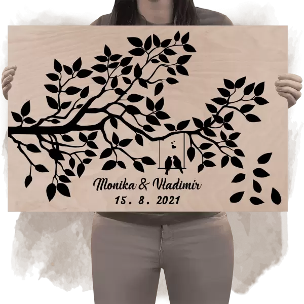 Překližková cedule na podpisy KLARA