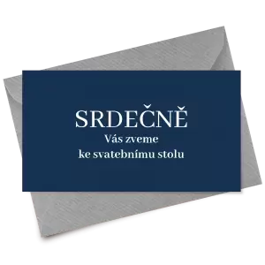 Papírová pozvánka SILVA