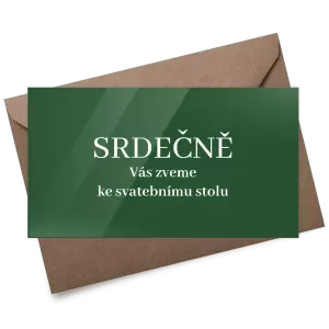 Plexi pozvánka SILVA