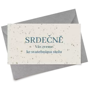 Papírová pozvánka SILVA