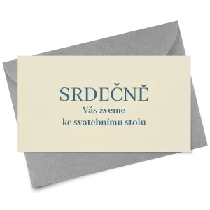 Papírová pozvánka SILVA