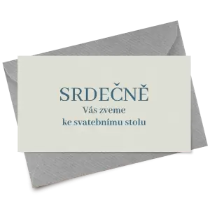 Papírová pozvánka SILVA