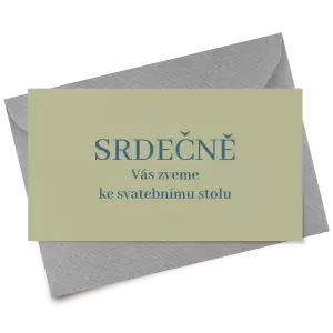 Papírová pozvánka SILVA