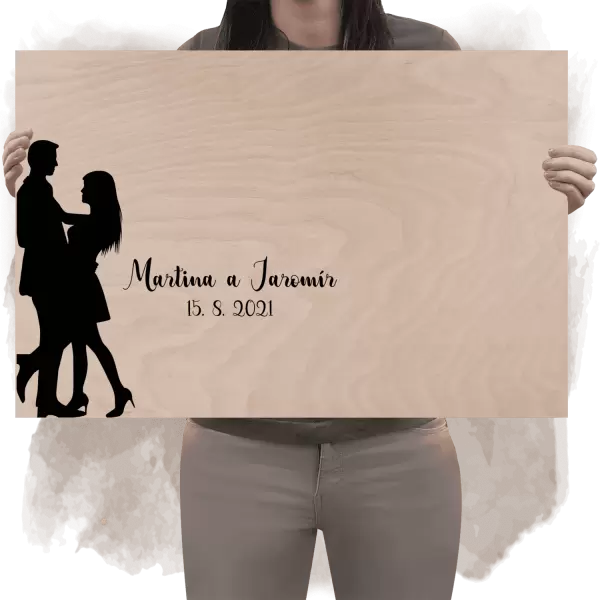 Překližková cedule na podpisy MARTINA