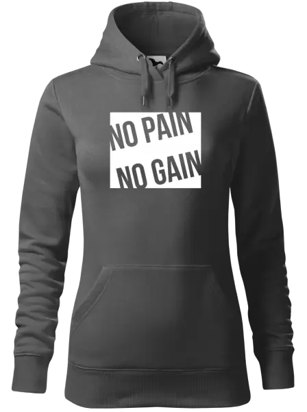 Dámská mikina No pain no gain