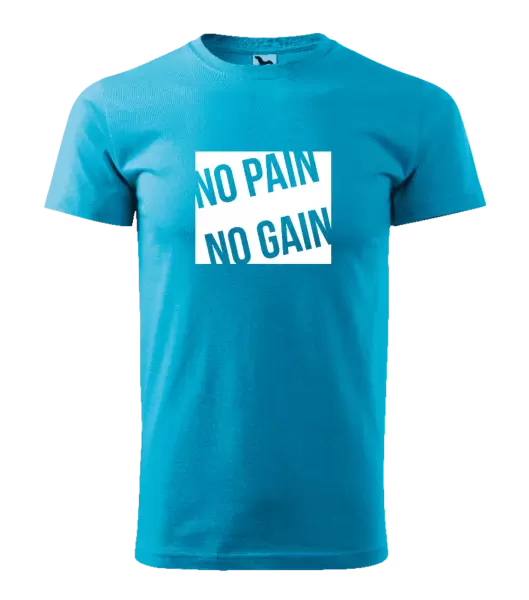 Pánské tričko No pain no gain