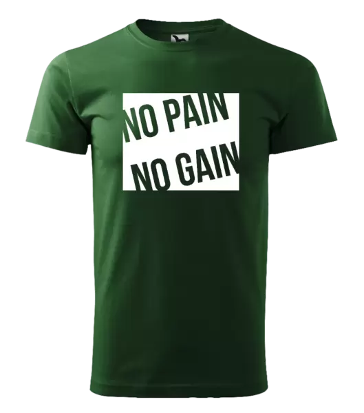 Pánské tričko No pain no gain