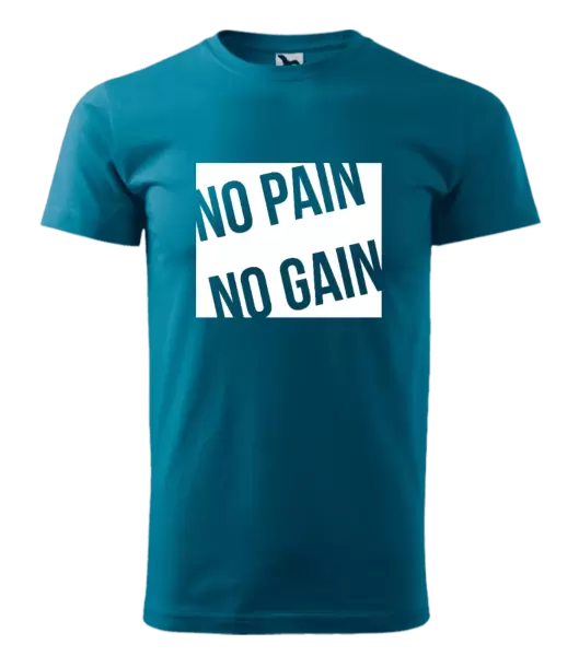 Pánské tričko No pain no gain