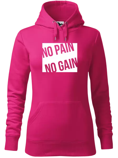 Dámská mikina No pain no gain