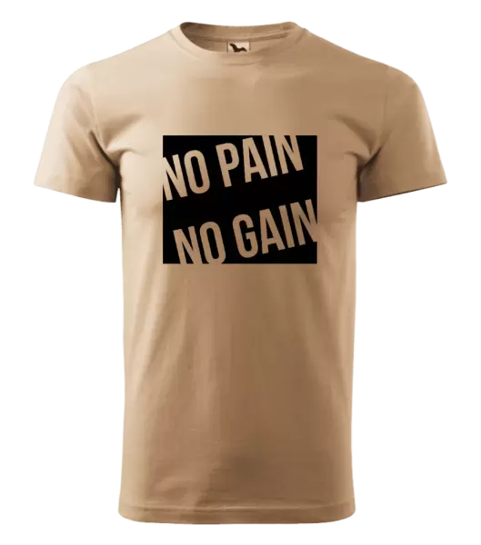 Pánské tričko No pain no gain