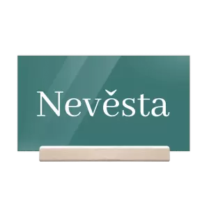 Plexi jmenovka SILVA