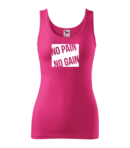 Dámské tílko No pain no gain