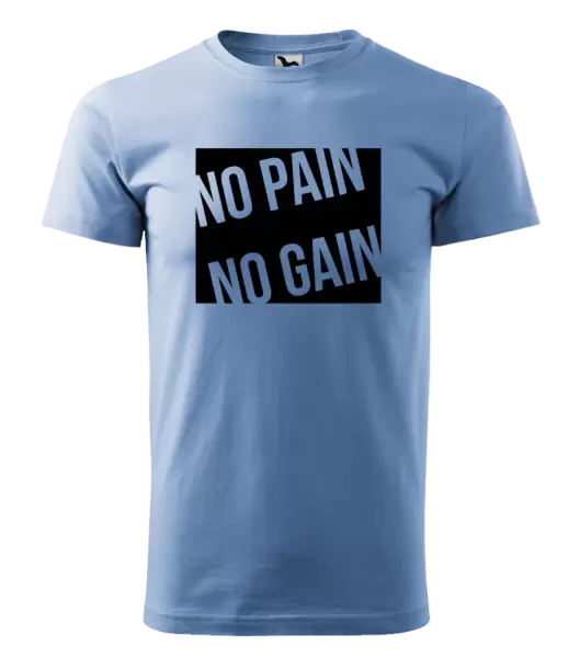 Pánské tričko No pain no gain