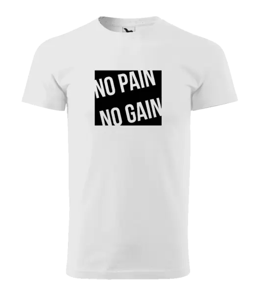 Pánské tričko No pain no gain