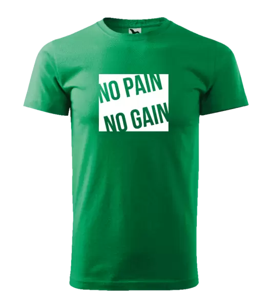 Pánské tričko No pain no gain