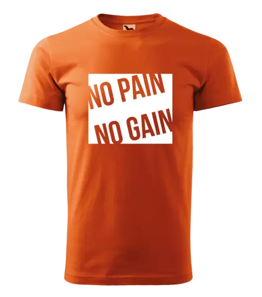 Pánské tričko No pain no gain