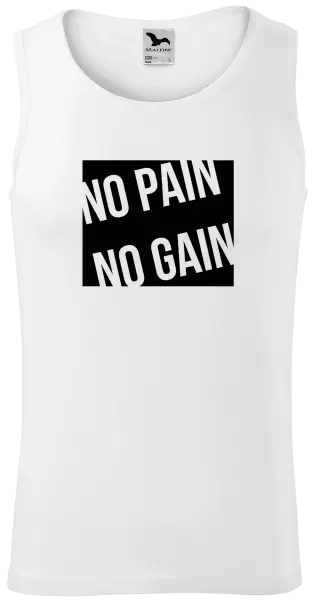 Pánské tílko No pain no gain