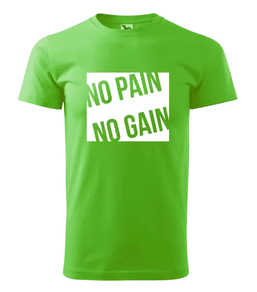 Pánské tričko No pain no gain