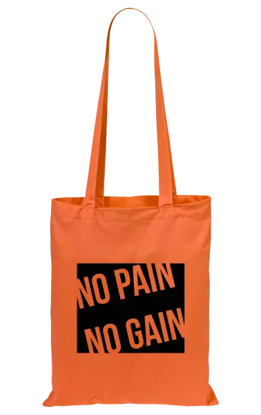 Látková taška No pain no gain