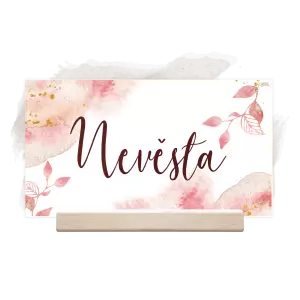 Plexi jmenovka ZUZANA