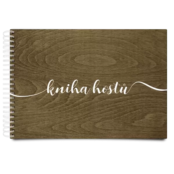 Dřevěné svatební album ANNA
