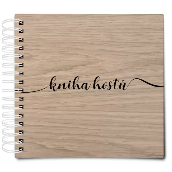 Dřevěné svatební album ANNA