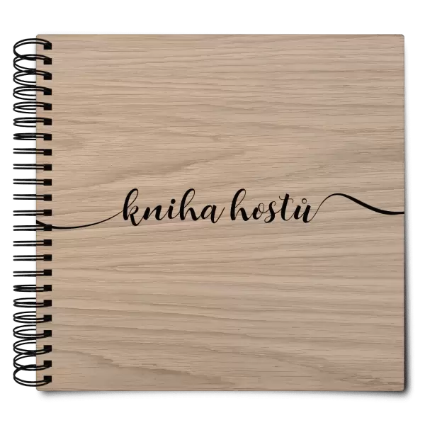 Dřevěné svatební album ANNA
