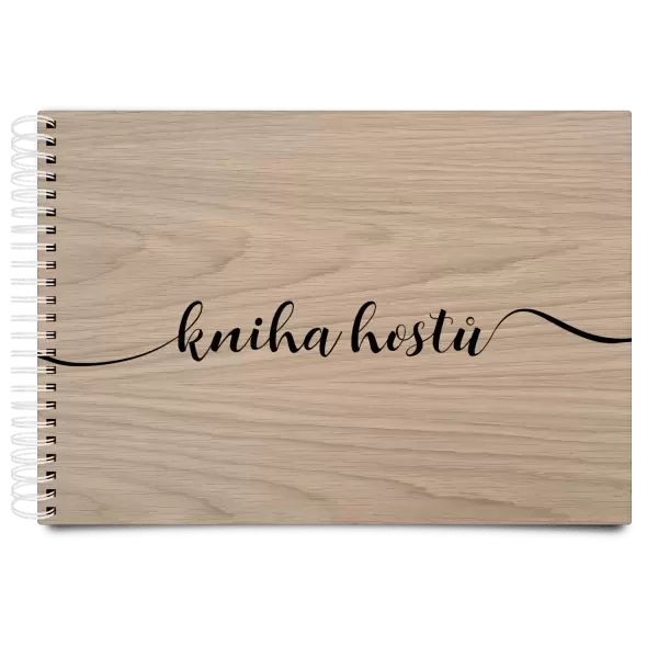 Dřevěné svatební album ANNA