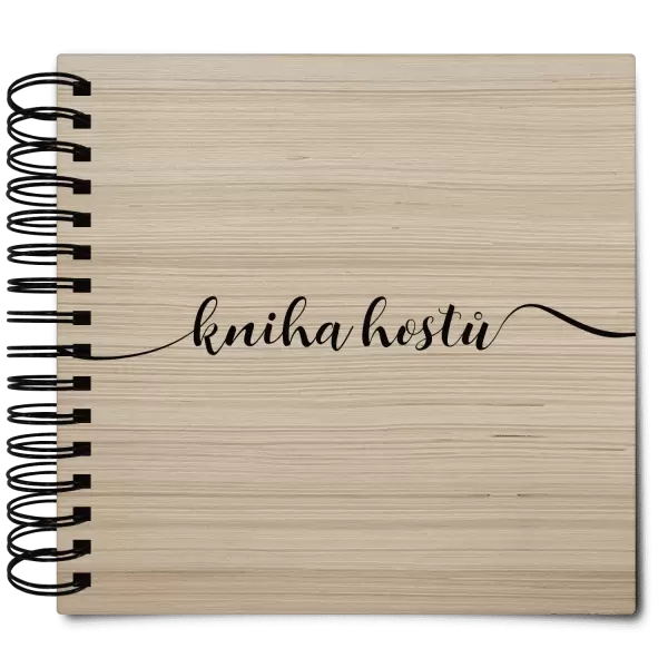 Dřevěné svatební album ANNA