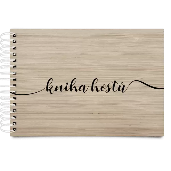 Dřevěné svatební album ANNA
