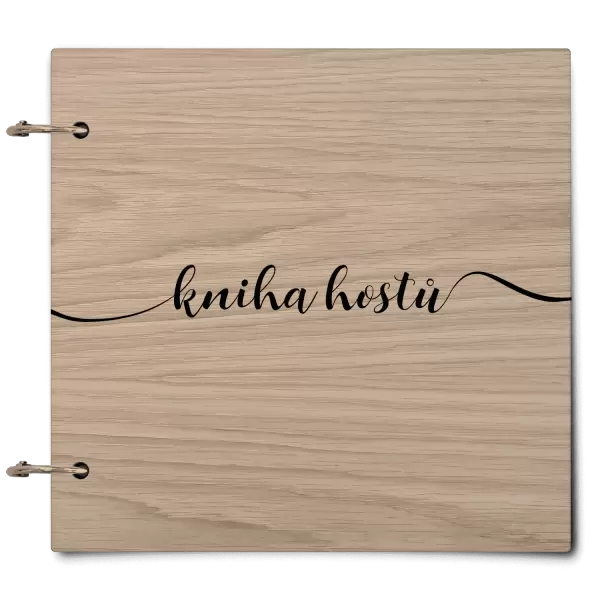 Dřevěné svatební album ANNA