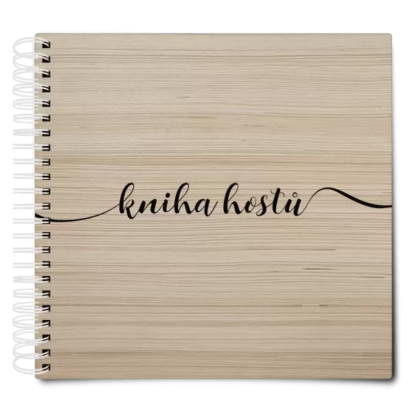 Dřevěné svatební album ANNA